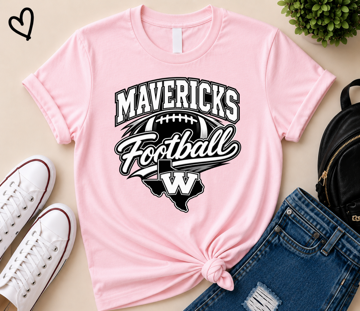 Mavericks Football – Maverick Mascot Design
