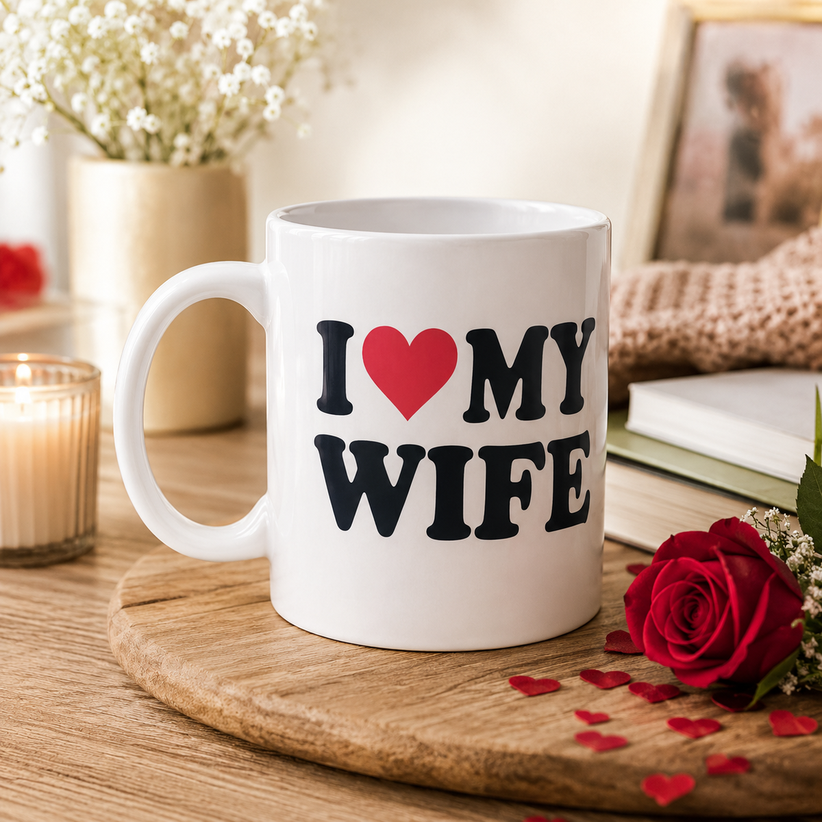 I <3 My Wife Mug