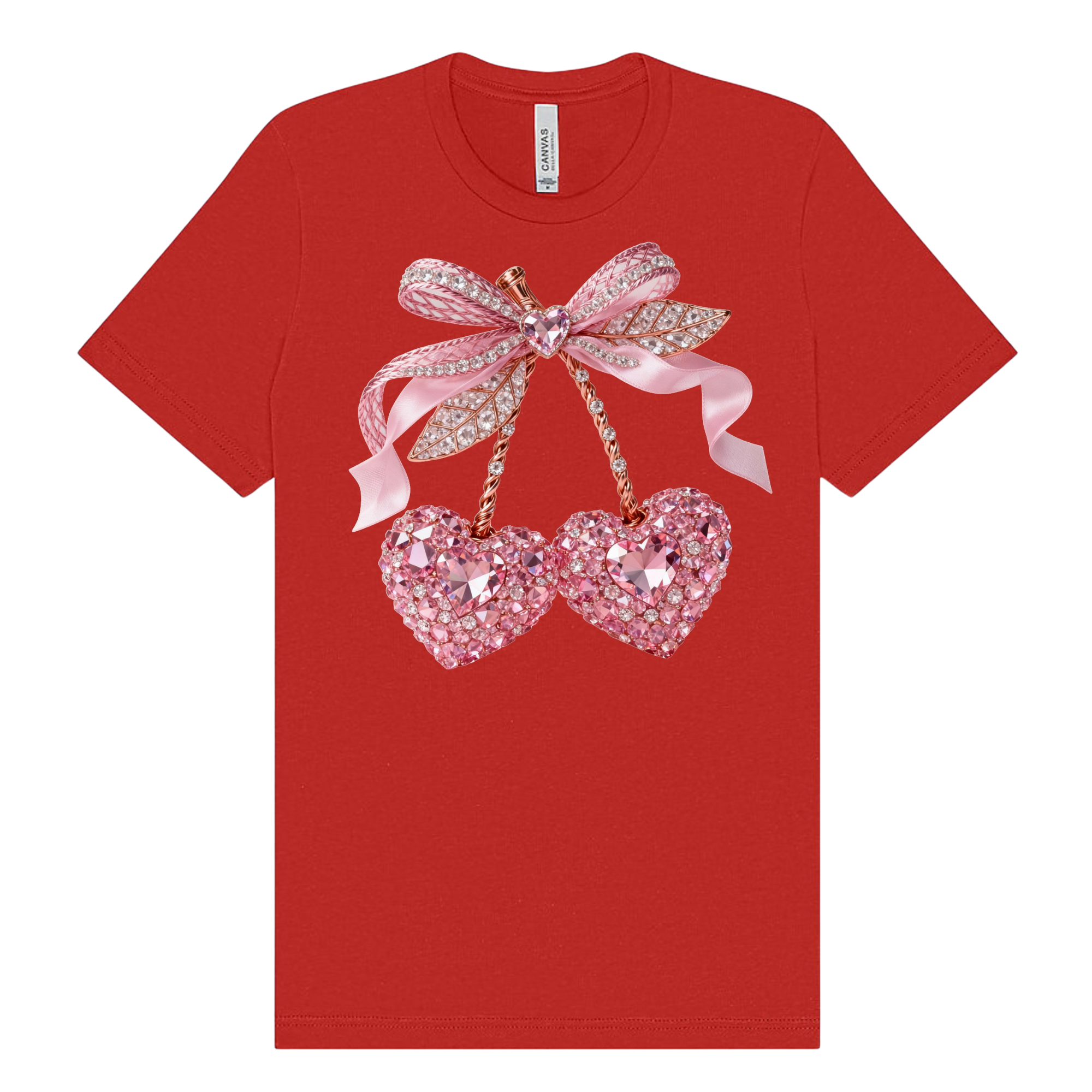 Gemmed Cherry Valentine Tee