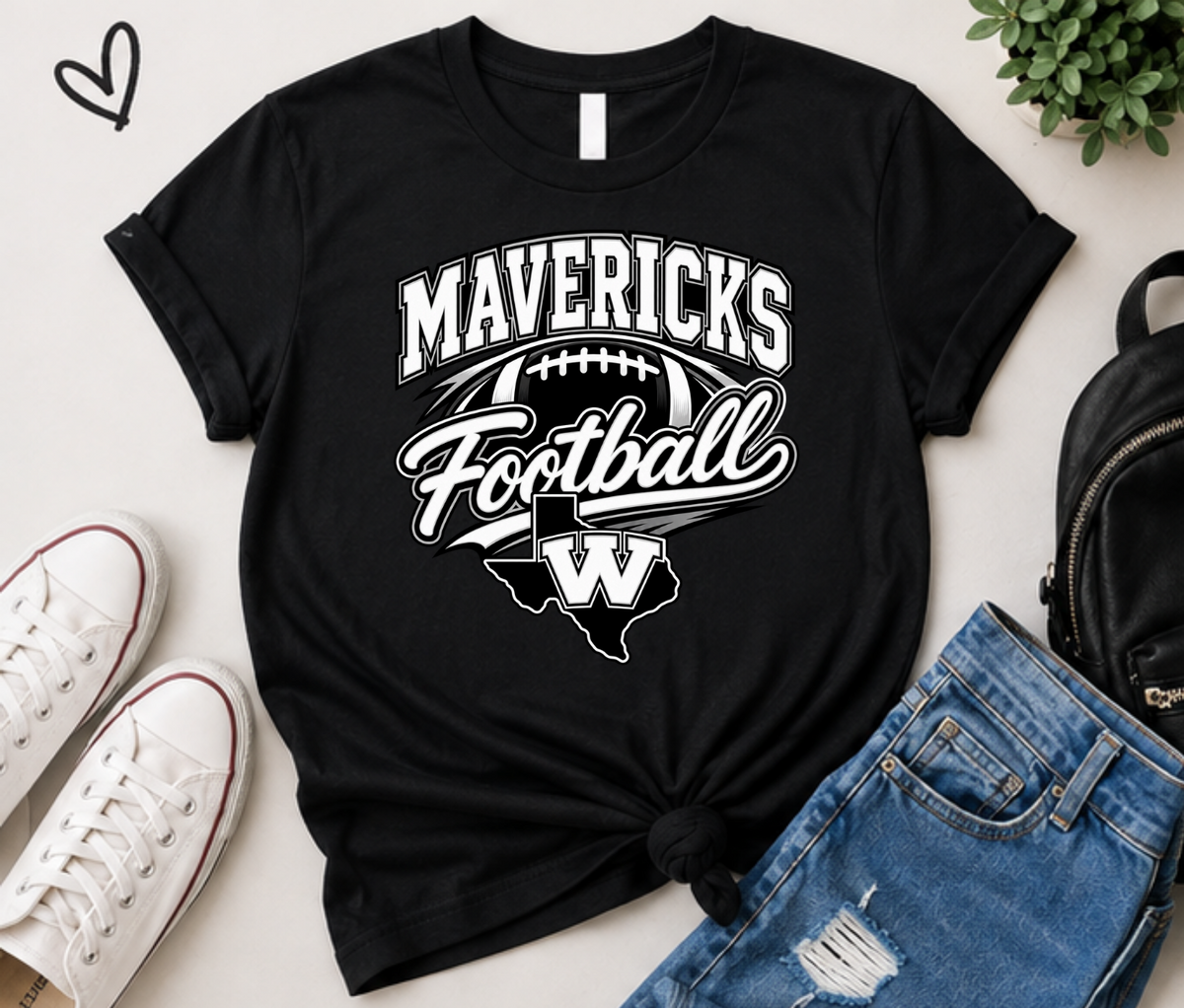 Mavericks Football – Maverick Mascot Design