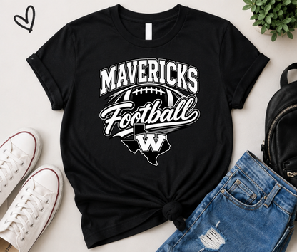 Mavericks Football – Maverick Mascot Design