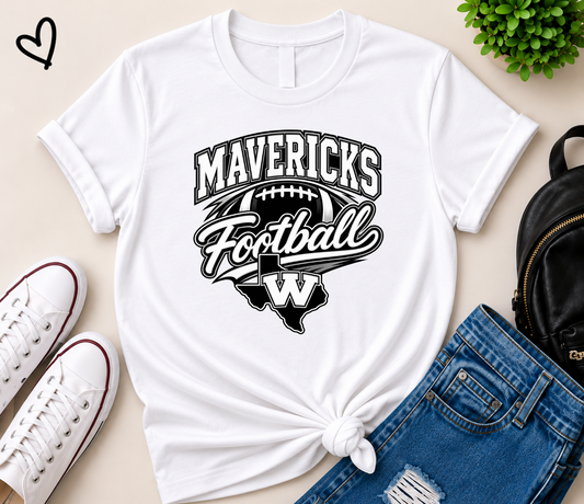 Mavericks Football – Maverick Mascot Design