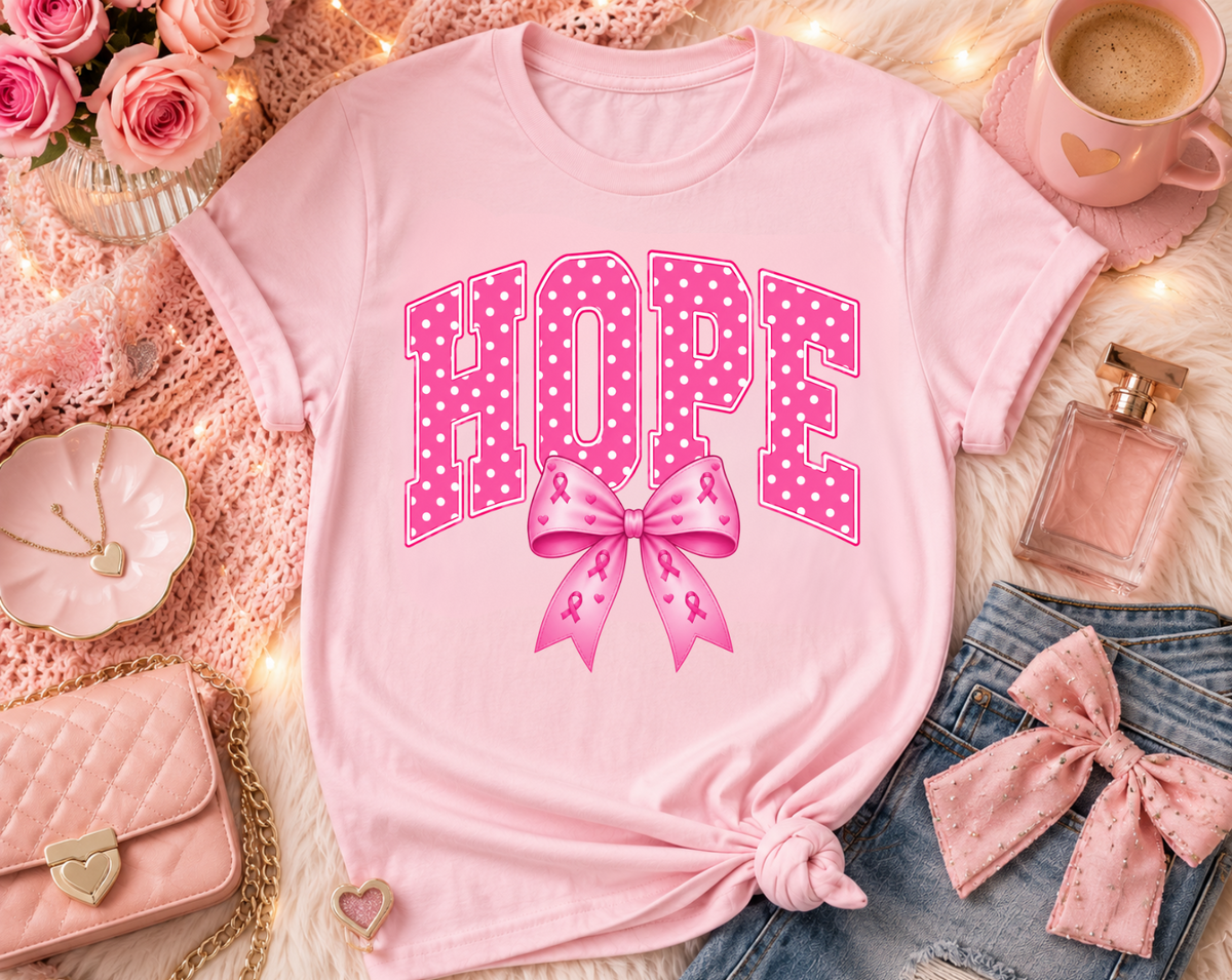 "HOPE" Breast Cancer T-Shirt
