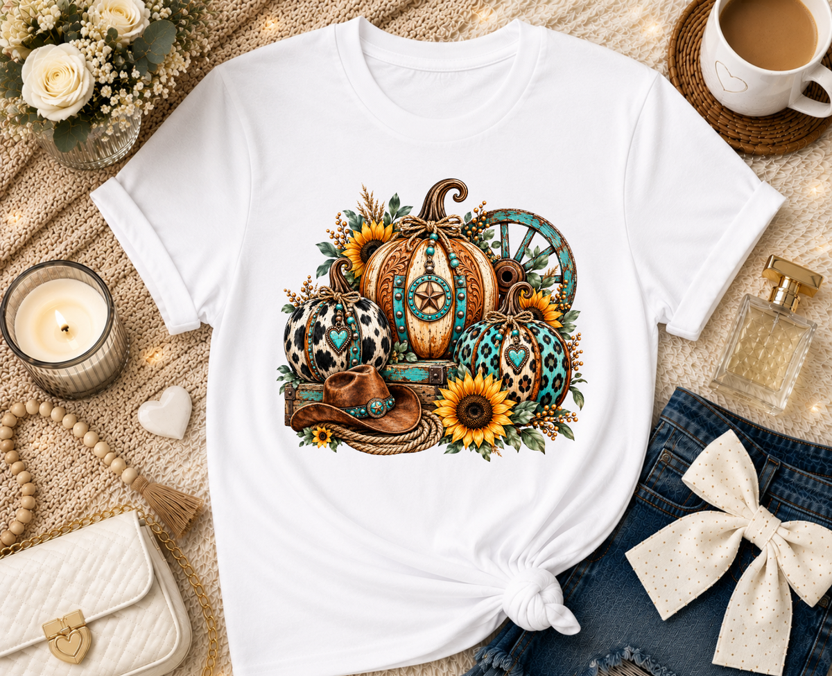 Western Pumpkin T-Shirt