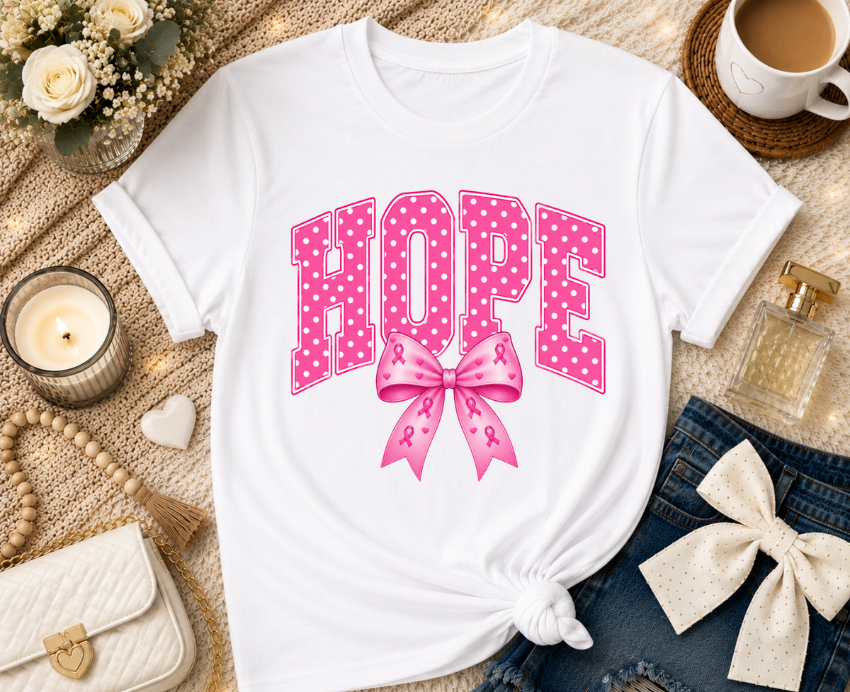 "HOPE" Breast Cancer T-Shirt