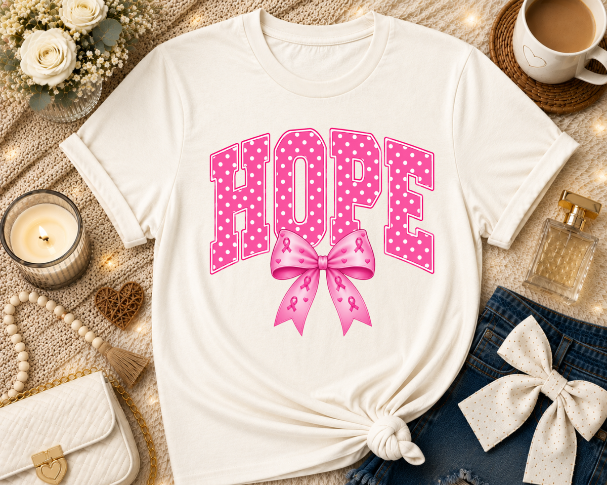 "HOPE" Breast Cancer T-Shirt