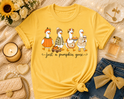 Just a Pumpkin Goose T-Shirt