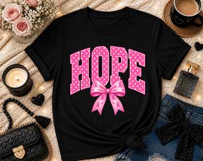 "HOPE" Breast Cancer T-Shirt