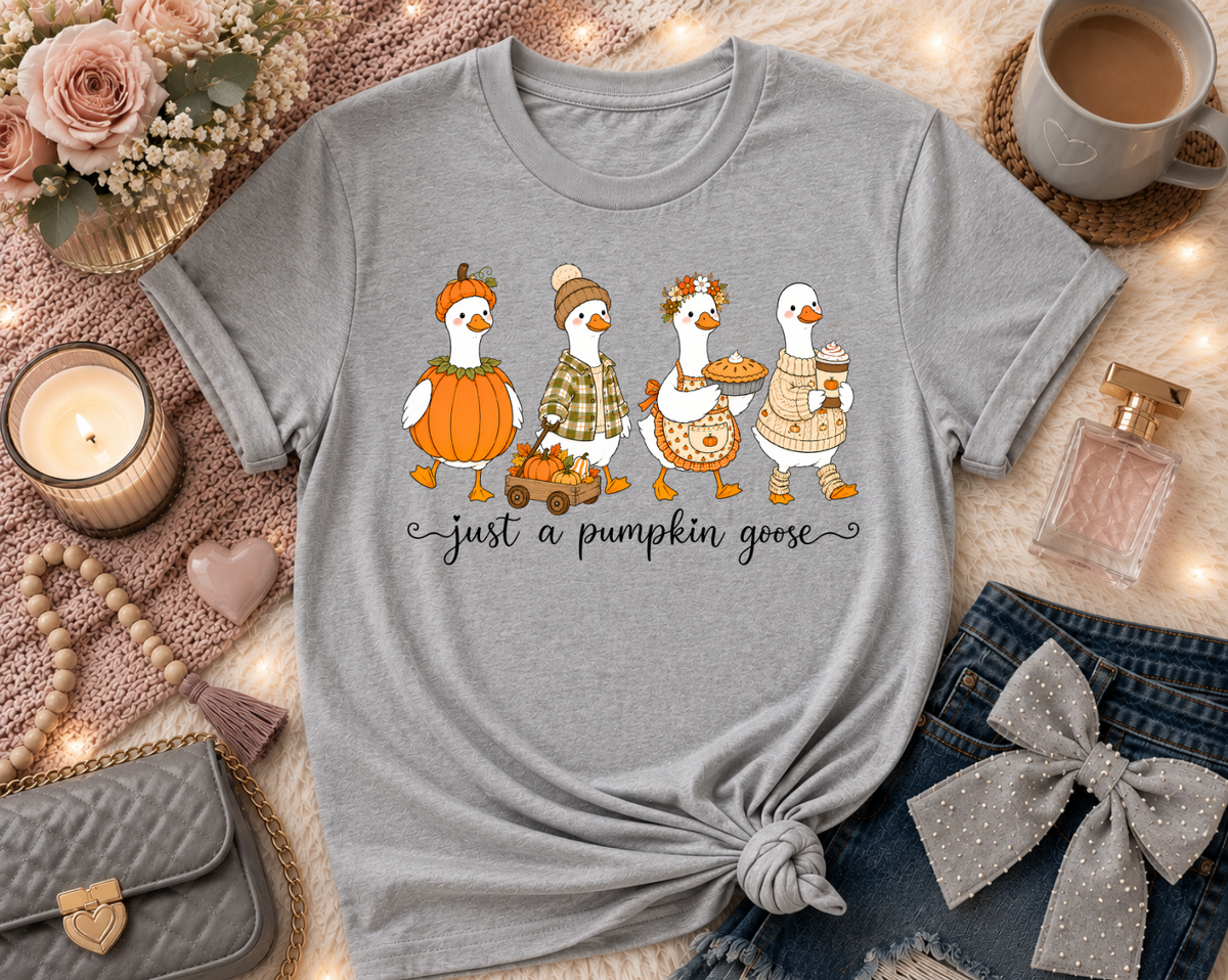 Just a Pumpkin Goose T-Shirt