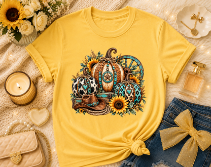 Western Pumpkin T-Shirt