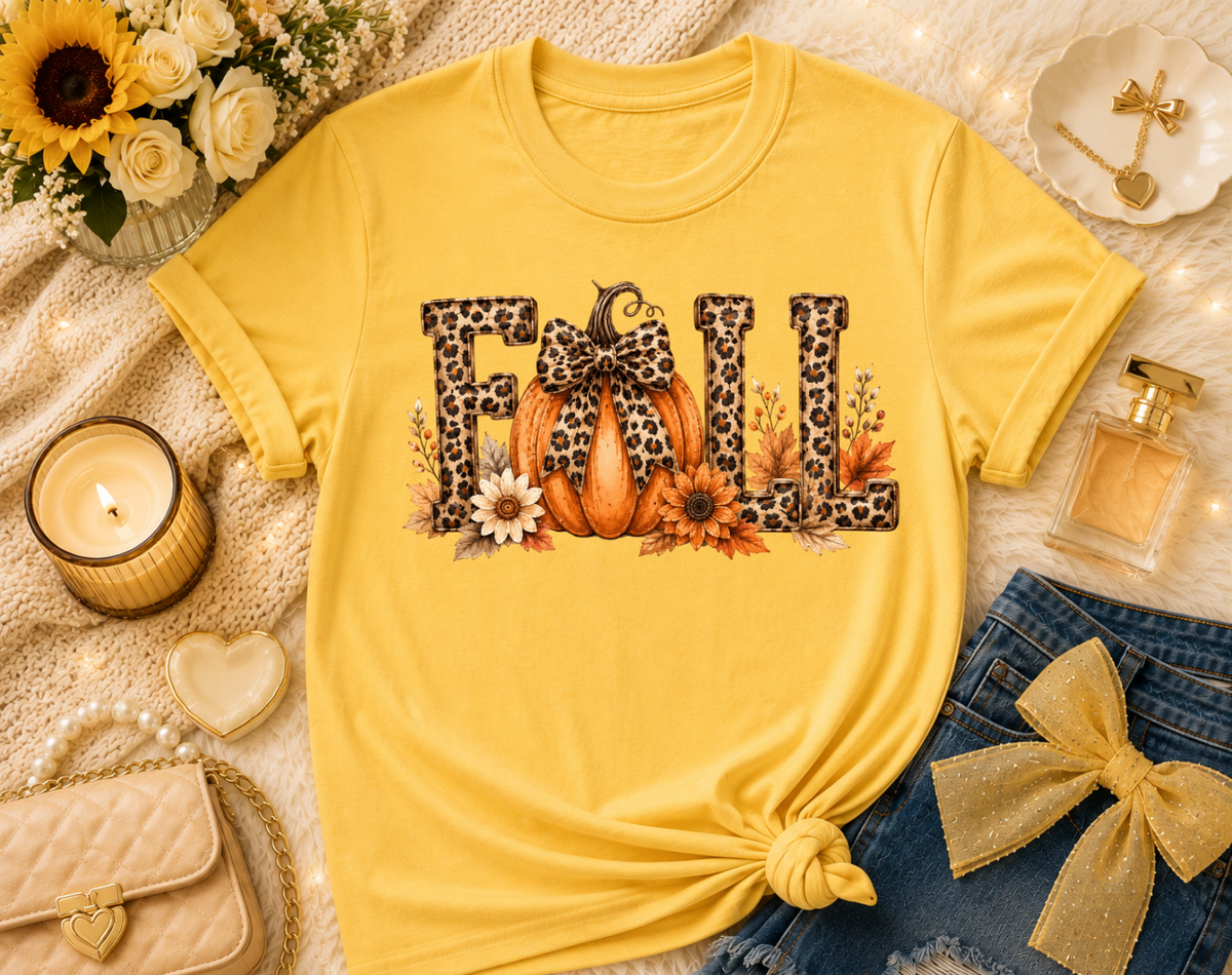 Fall Leopard T-Shirt