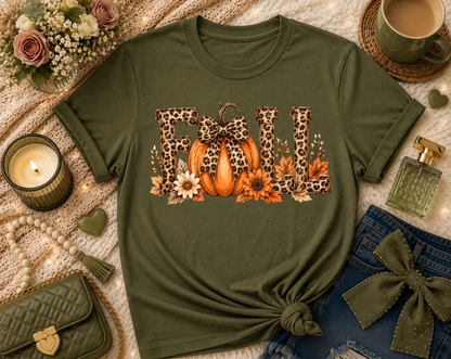 Fall Leopard T-Shirt