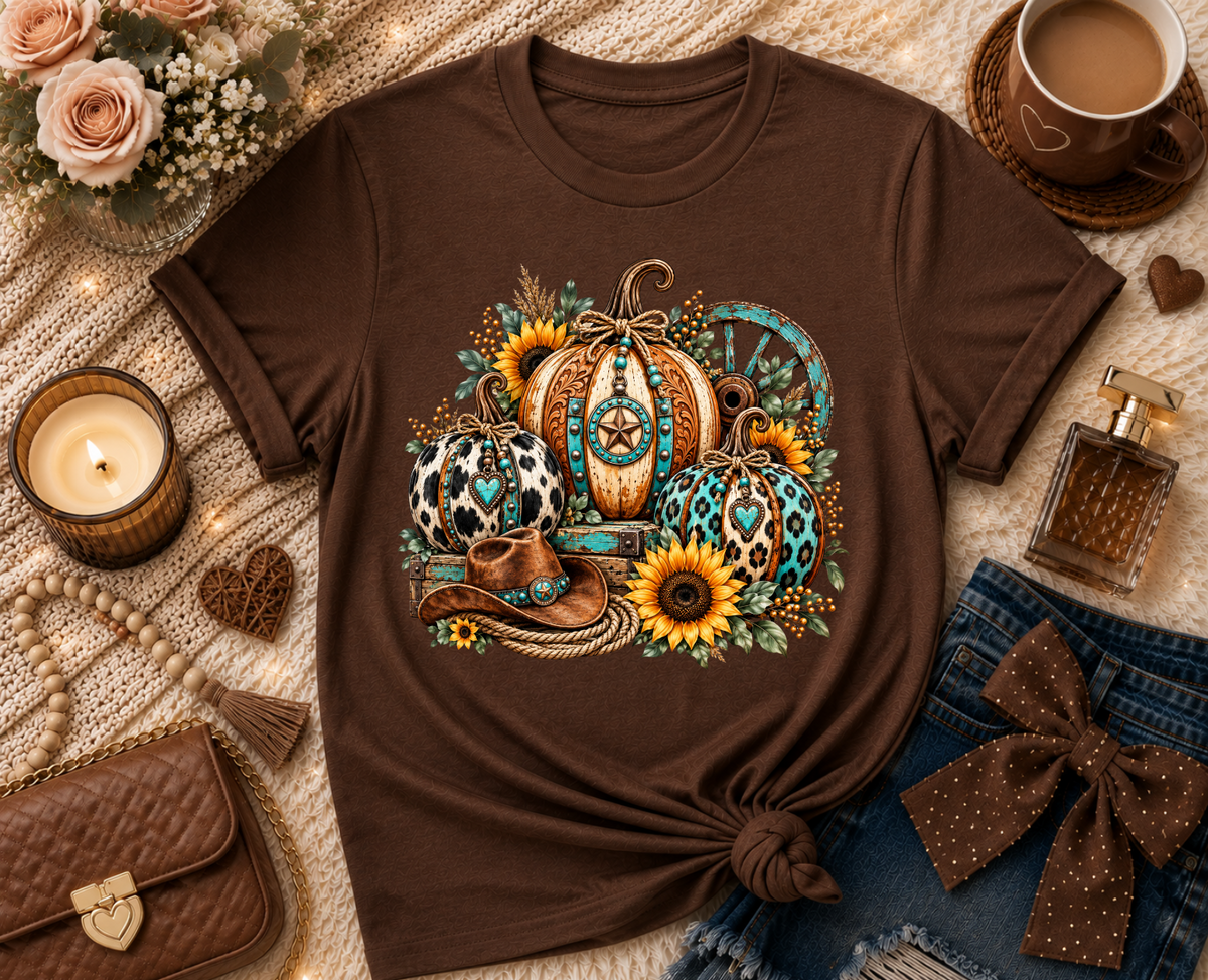 Western Pumpkin T-Shirt
