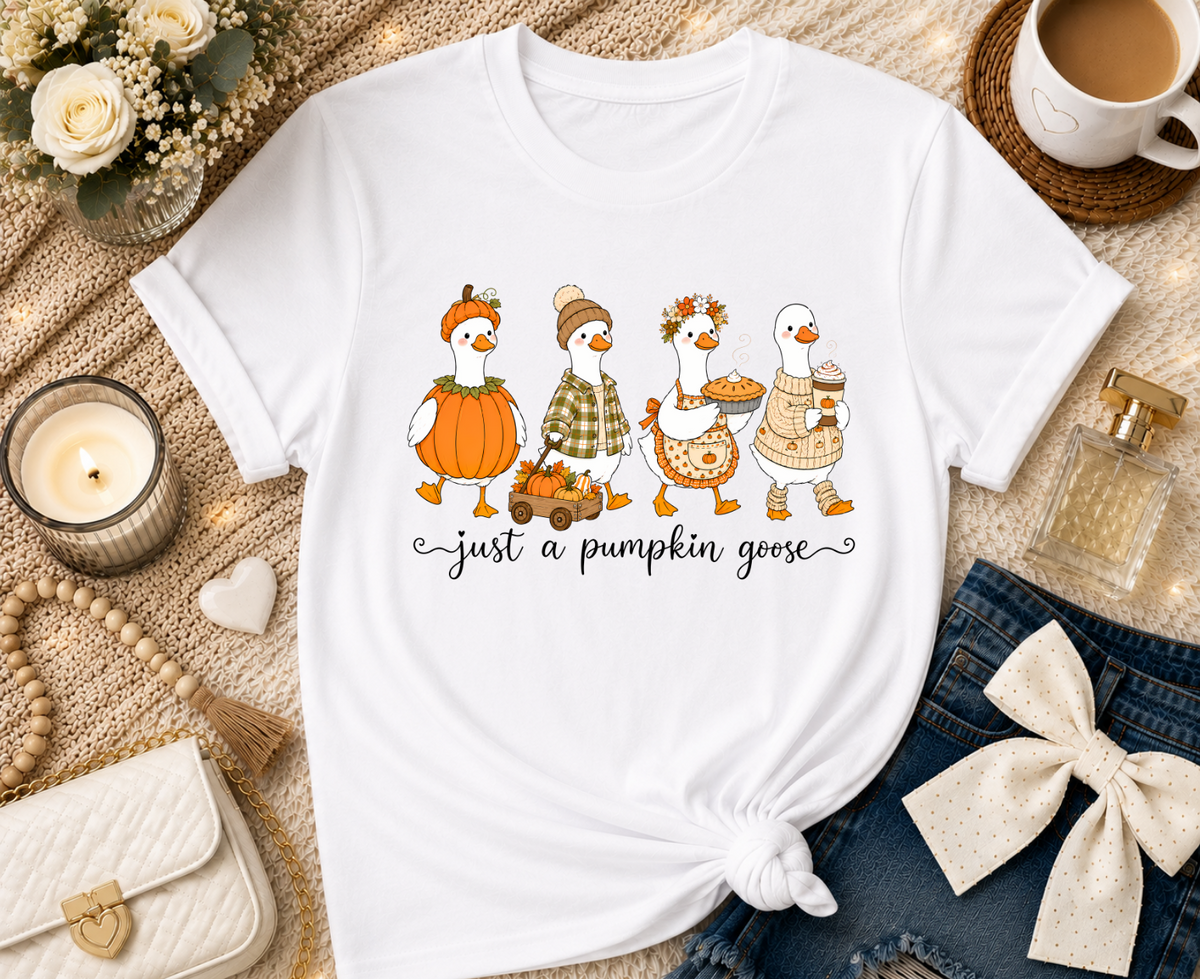 Just a Pumpkin Goose T-Shirt