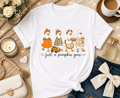 Just a Pumpkin Goose T-Shirt