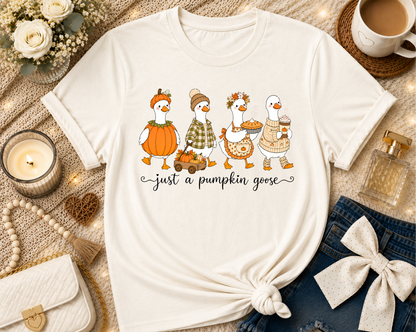 Just a Pumpkin Goose T-Shirt