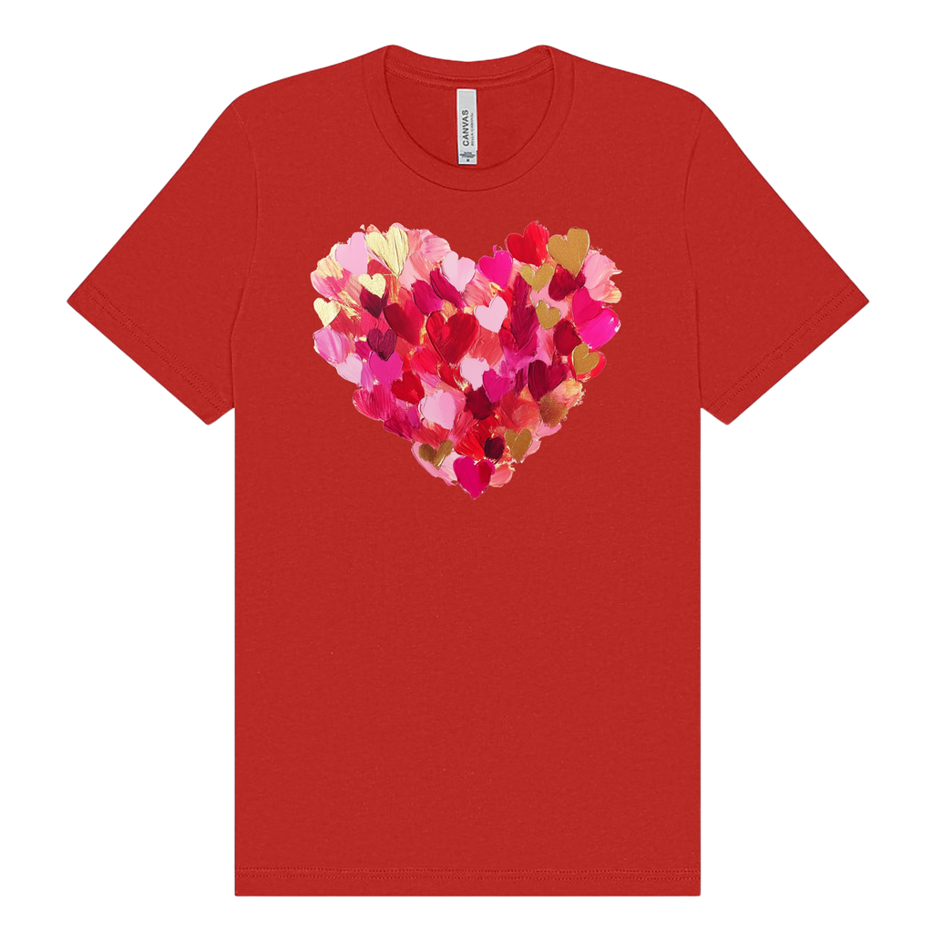 Artful Heart Bouquet Tee