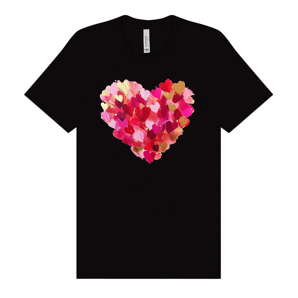 Artful Heart Bouquet Tee