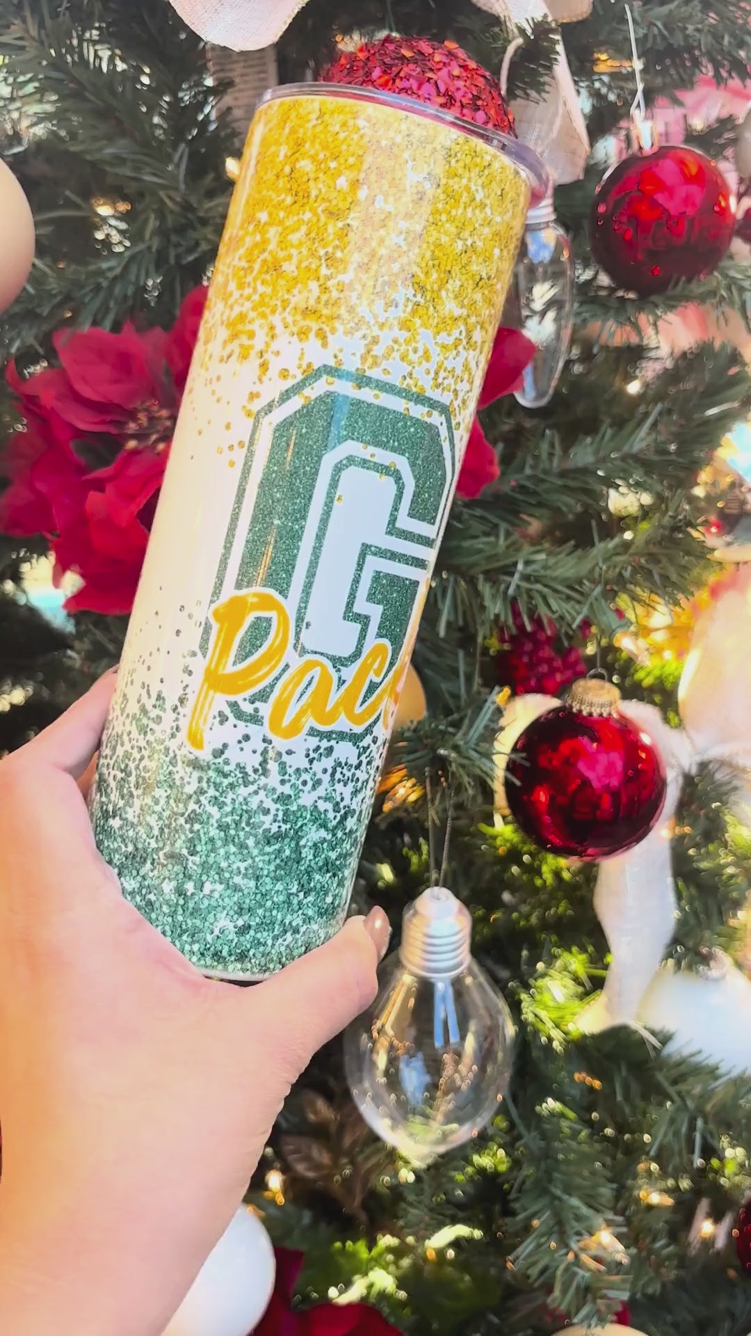 GO Packers Tumbler